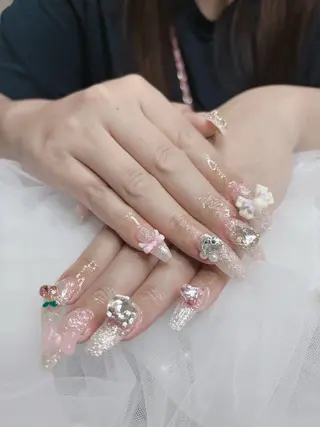 ネイル 💐Lumière 🩵かわちゃん💅のネイルデザイン
