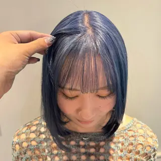 ミディアム カラー 🍀ブリーチ/艶カラ ー🍀 コイケのヘアスタイル