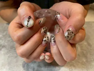 ネイル 林//長さだし パラジェルフィルインのネイルデザイン