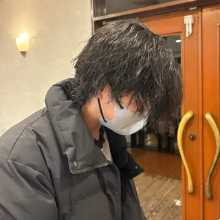 パーマ メンズ ゆい/メンズカット /レイヤーカットのヘアスタイル