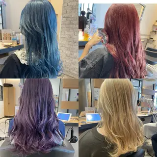 セミロング カラー パーマ 【レイク　メンズ特化 /パーマ特化】野平のヘアスタイル