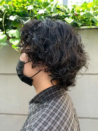 パーマ メンズ 髪質改善🌈 tomomiのヘアスタイル