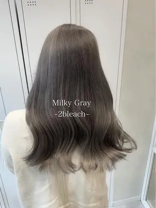 ロング カラー THESALONS所属・🤍ブリーチカラー /寄田龍樹🤍のヘアスタイル