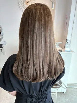 ロング fafa所属・角田 京香のヘアスタイル