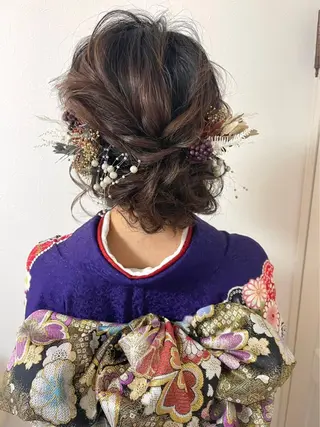 ヘアアレンジ Achieve 三ノ宮のヘアスタイル