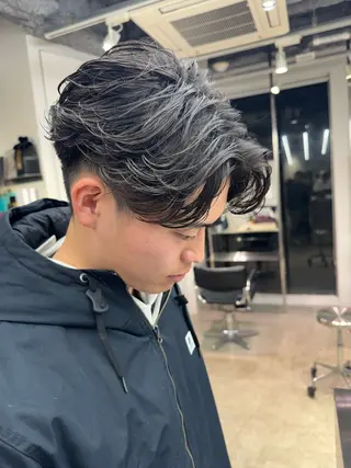 パーマ メンズ fifth天神/末廣 和也のヘアスタイル