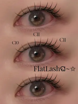 マツエク・マツパ Alice茶屋町所属・Alice 西山のマツエク・マツパデザイン