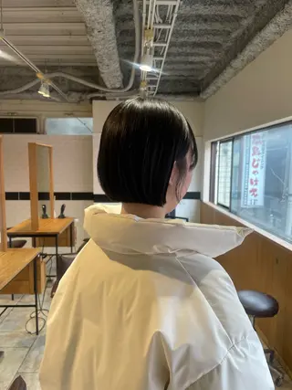 ショート カラー ボブ／髪質改善／ 銀座／CHIEのヘアスタイル