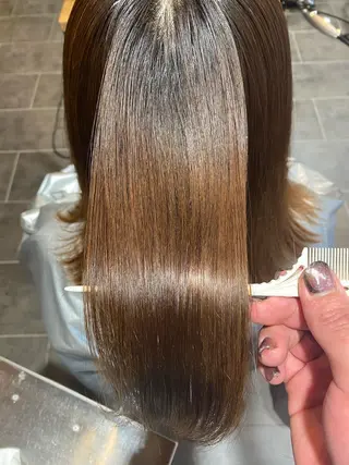 パーマ 尾崎 優也のヘアスタイル