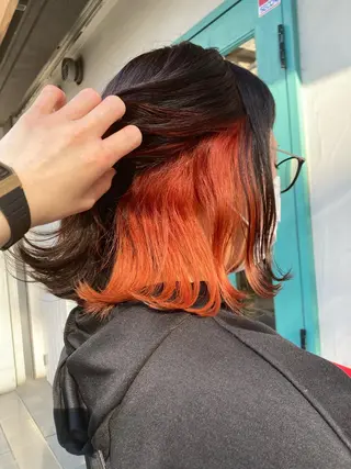 ミディアム カラー Trill所属・縮毛矯正/髪質改善 /SATOKOのヘアスタイル
