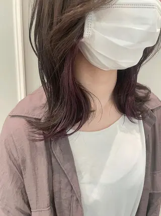 ミディアム 🦖鶴岡香純🦖 育休中のヘアスタイル