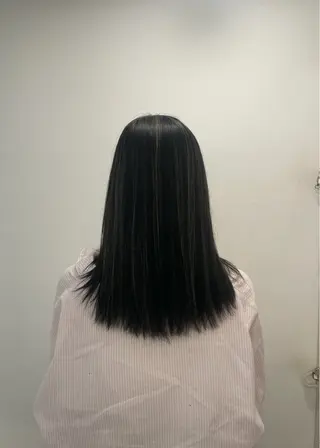 ロング 🎨白髪染め/ マニキュア/近藤怜那のヘアスタイル