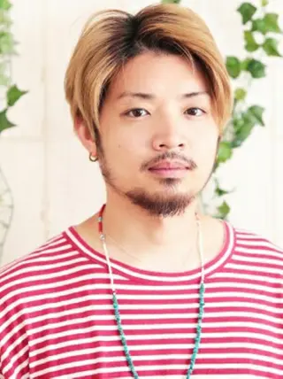 ミディアム メンズ カラー ORANGE STAR PASSAGE 狛江店所属・✨サイエンスアクア✨ 久保のヘアスタイル