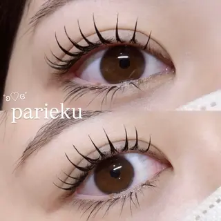 マツエク・マツパ Mell Yuuna ♡パリエク /束感のマツエク・マツパデザイン