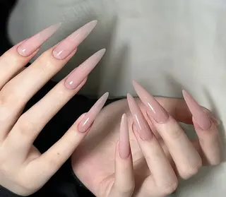 ネイル 長さだし専門 ありさのネイルデザイン