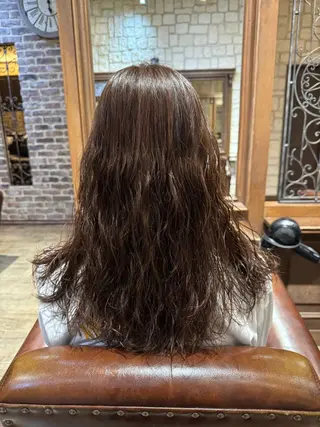 パーマ オノ ソウイチロウ/ ブリーチ/パーマのヘアスタイル