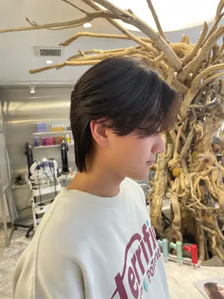 ショート メンズ カラーモデル⚡️ REONのヘアスタイル