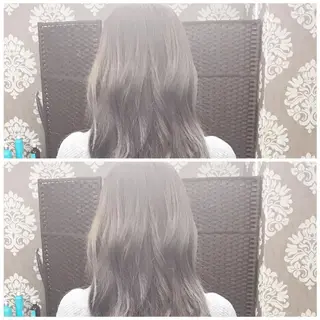 ロング カラー ヤナ マネージャーのヘアスタイル