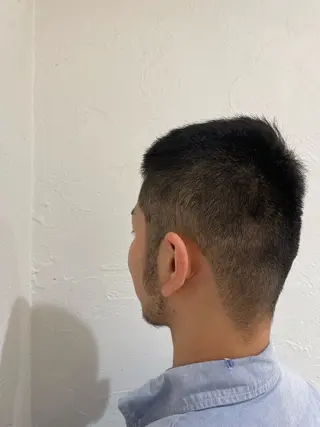 メンズ 渡邊花奈 韓国ヘアのヘアスタイル