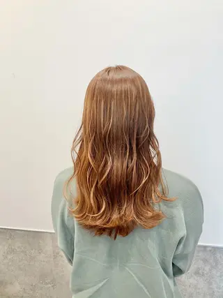 ロング カラー go today shaire salon 本店所属・yoshi ☆のヘアスタイル