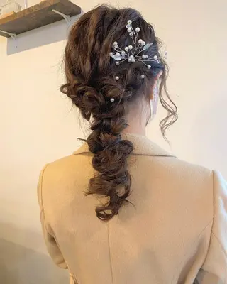 ヘアアレンジ 桑原 菜摘のヘアスタイル