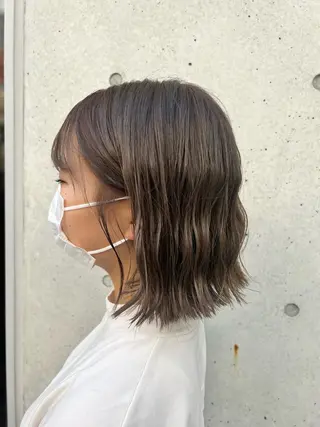 ミディアム ✄個性を生かす✄ 𝒉a𝒓u𝒏aのヘアスタイル