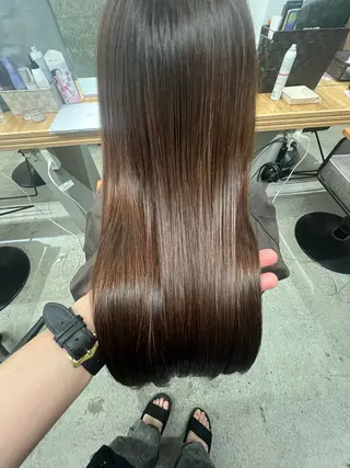 ロング 髪質改善 カラーJILLのヘアスタイル