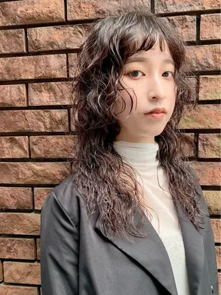 ロング パーマ レイヤーカット/艶髪 ✨💭KIRARIのヘアスタイル