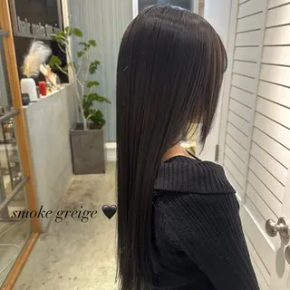 ロング カラー ブリーチカラー/ 透明感/aika¨̮のヘアスタイル