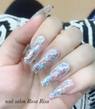 ロング ネイル ネイルスタジオ シェイクユアハンズのネイルデザイン