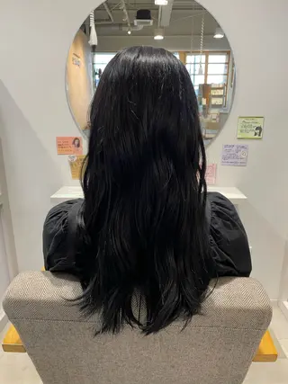ロング カラー 小林 杏莉のヘアスタイル