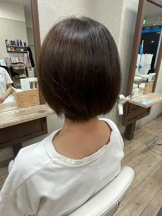 カラー 吉元 結衣佳のヘアスタイル