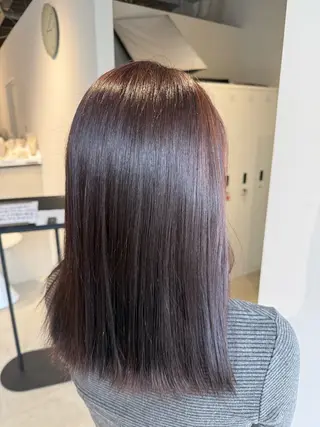 セミロング 井手上 陽菜のヘアスタイル