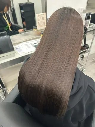 ロング シールエクステ/ ダブルカラー/茉央のヘアスタイル