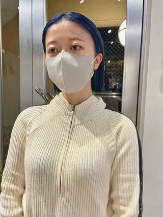 ショート ハイトーンNo.1✨ パーマ✨イマイタツヤのヘアスタイル