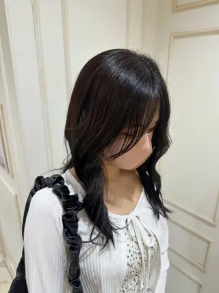 セミロング 釣谷 優心のヘアスタイル