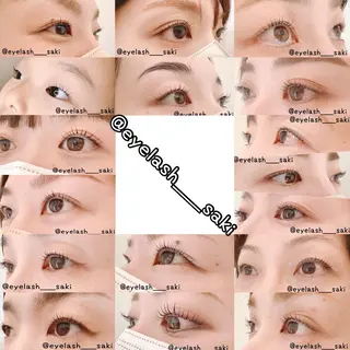 マツエク・マツパ SAKI ◡̈⃝︎のマツエク・マツパデザイン