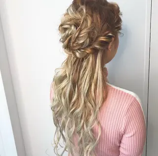 ヘアアレンジ レイヤーカット 西宮北口/みなみのヘアスタイル