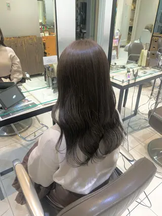 ロング SALOWIN 銀座一丁目店所属・髪質改善/縮毛矯正 🎀小林 唯 🎀のヘアスタイル