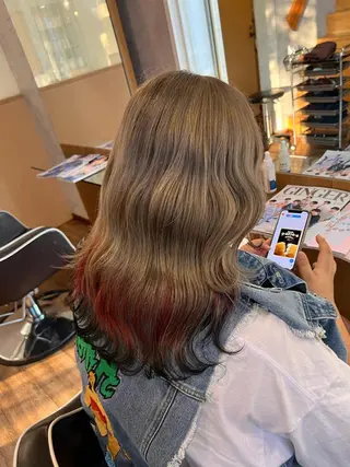 ロング カラー 🌻井上 マリー🌻のヘアスタイル