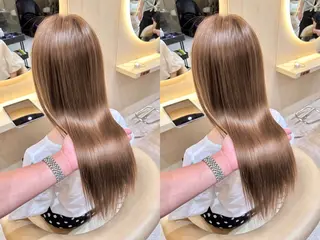 カラー ❤️ブリーチなし💚 ダブルカラー平野実花のヘアスタイル