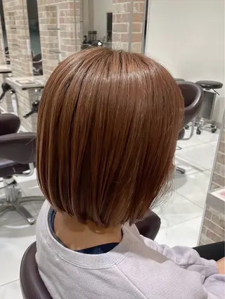 ミディアム カラー 荒 隼人のヘアスタイル