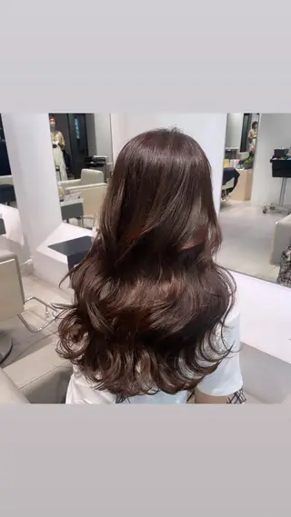 ロング カラー 銀座/髪質改善/ブリ ーチNo.1油谷樹️のヘアスタイル