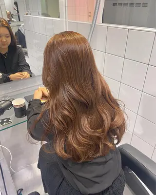 ロング カラー 表参道/透明感カラー /暗髪/ジュキヤのヘアスタイル