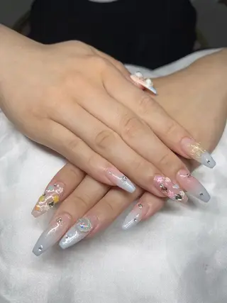 ネイル Lee Nails チップ長さだし専門店のネイルデザイン