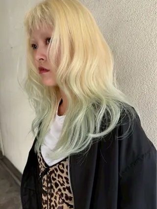 ロング レイカ /ハイトーン/ボブ♪のヘアスタイル