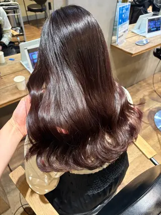 ロング 井上 麻帆のヘアスタイル