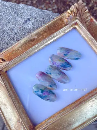 ネイル arm in arm ︎✿Yamamotoのマツエク・マツパデザイン