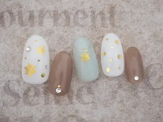 ネイル トップネイリスト Ribbon立川店のネイルデザイン