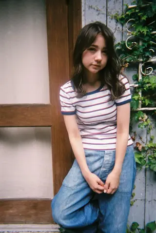 セミロング カラー 北條 優輝のヘアスタイル